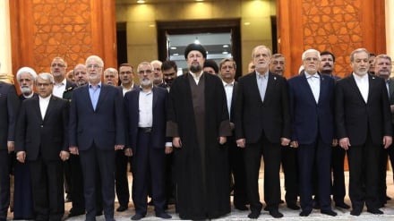 İron İslom Respublika prezdent de mərhum imom Xumeyni hədəfon tojədən əhd-peymonış dəbaste