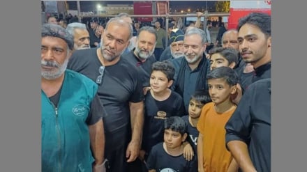 عراقچی هم به پیاده‌روی اربعین پیوست