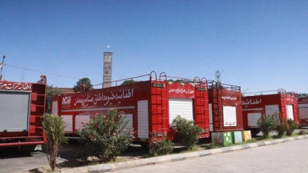 سیستم اطفای حریق در شهرک صنعتی هرات تجهیز شد