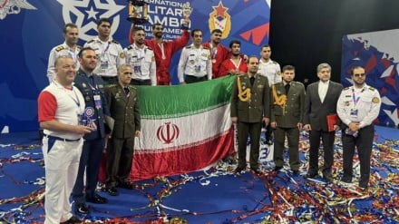 Ekipi i Iranit në mesin e më të mirëve të Kampionatit Ndërkombëtar Ushtarak të Sambos
