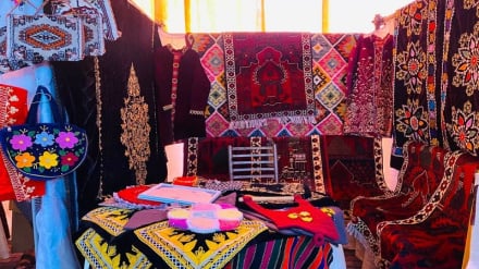 نمایشگاه سه روزه مواد غذایی و صنایع دستی داخلی در شبرغان آغاز شد