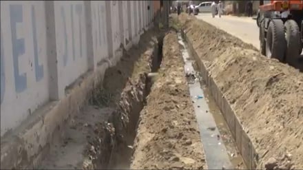 آغاز کار ساخت شبکه بزرگ آبرسانی در ناحیه چهارم شهر جلال‌آباد