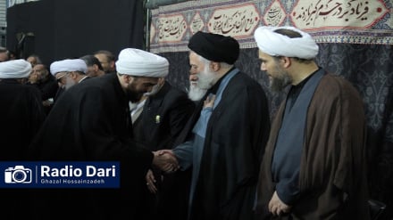 آیین اربعین خاکسپاری رهبر شهید در حرم مطهر رضوی