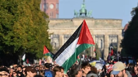 הפגנות בגרמניה ודרום קוריאה נגד המשטר הציוני ובתמיכה בעם הפלסטיני