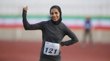 Faezeh Ashourpour Pecahkan Rekor 100 Meter Gawang Putri Iran di Shiraz