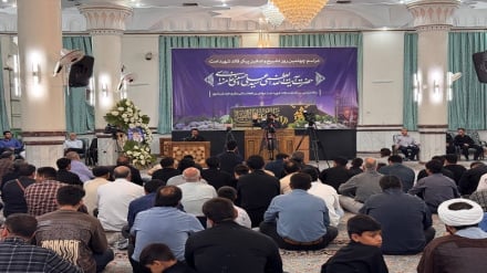 تجدید میثاق مهاجرین افغانستانی در مشهد با آرمان‌های «رهبر شهید»