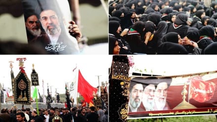 د پاکستان  په لسګونو ښارونو کې د حسینی اربعین  لاریونونه په ولولې  او پرتم سره ترسره شول 