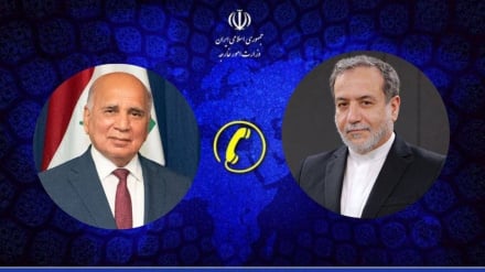 İron və İraği xarıci koon vəziron telefoniyə votımon
