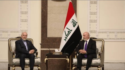 Galibaf’ın Irak Cumhurbaşkanı ile görüşmesi