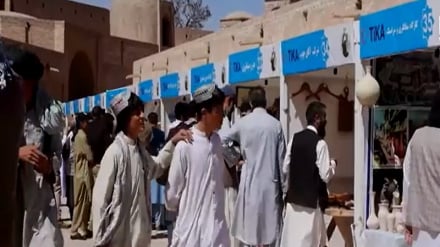په لویدیځ ولایت هرات کې د کانونو او لاسي صنایعو نندارتون پرانستل شو