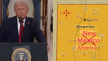 Безумие Трампа с переименованием географических мест продолжается