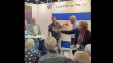 Upinzani dhidi ya mauaji ya kimbari yanayotekelezwa na utawala wa Kizayuni katika maonyesho ya vitabu nchini Sweden