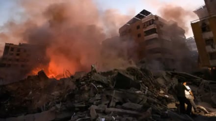 İsrail İşgal Rejiminin Gazze Şeridi'ne Yönelik Saldırılarını Şiddetlendirmesi
