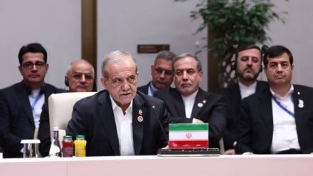 پزشکیان: احترام به حاکمیت کشورها و همکاری میان دولت‌ها از الزامات دستیابی به امنیت پایدار است