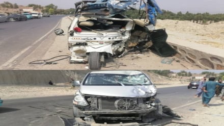 په لغمان ولایت کې د ترافیکي پېښو له امله یوولس تنو ته مرګ ژوبله واوښته