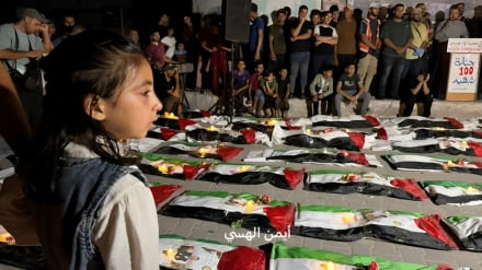 Gazze’de 100 Filistinli şehidin cenaze töreni düzenlendi; şehitler arasında 70 çocuk var