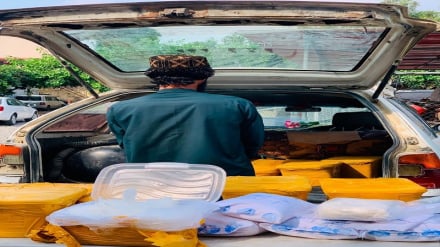 بازداشت یک قاچاقچی با ۷۲ کیلوگرم مواد مخدر در ننگرهار