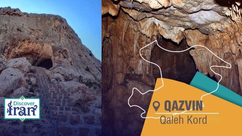 Qale Kord Cave in Qazvin, where visitors encounter ancient origins of human life