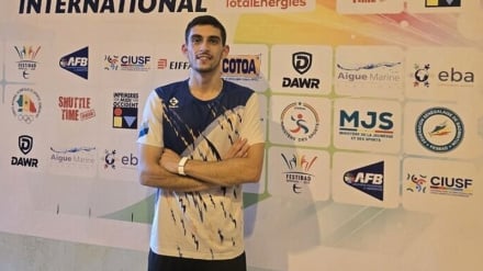 نماینده ایران صاحب مدال طلای مسابقات بدمینتون سنگال شد