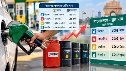 বাংলাদেশে কেরোসিনের দাম ভারতের চেয়ে দ্বিগুণ, পেট্রোলে ১৫ টাকা বেশি