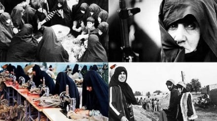 د ایران په اته کلنې  سپيڅلې دفاع کې د  د ښځو او پرستارانو  رول  