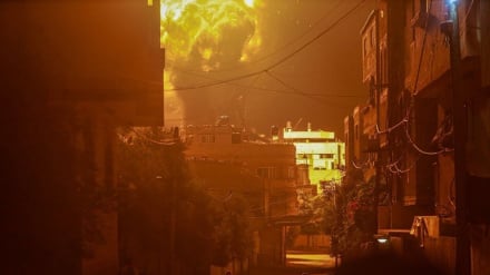 حمله رژیم اسرائیل به مناطق مختلف نوار غزه و جنوب لبنان 