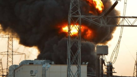 Moto warindima katika Kitovu cha Usafirishaji Mafuta Saudi Arabia