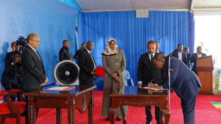 Rais Dkt. Mwinyi amuapisha Makamu wa Kwanza wa Rais Zanzibar