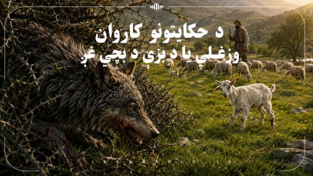 د حکایتونو کاروان ( ۳) وزغلي یا د بزې د بچي غږ