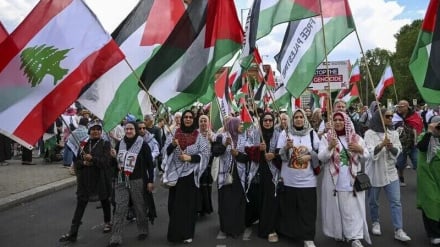 Mamia ya watu waandamana Berlin Ujerumani kuunga mkono haki za Wapalestina