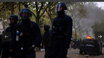 Fransa'da Protestolar ve Polisin Şiddet İçeren Müdahaleleri Devam Ediyor