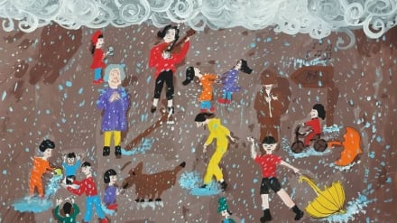 Iranian children win awards at Japan’s international environmental drawing contest