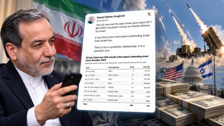 Арақчи сионистерді қорғау жолында АҚШ-тың жұмсаған шығындарын сынға алды