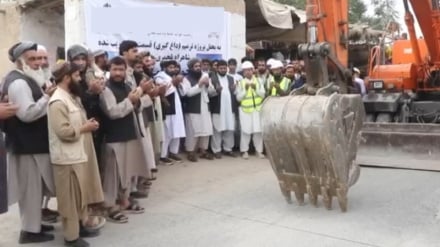 آغاز کار ترمیم و بازسازی بخشی از شاهراه بغلان – قندوز