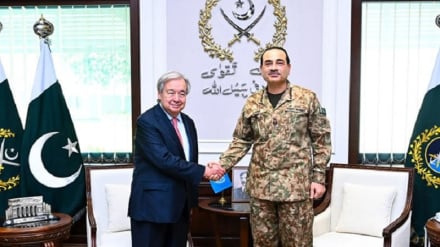  گوترش با فرمانده ارتش پاکستان دیدار کرد