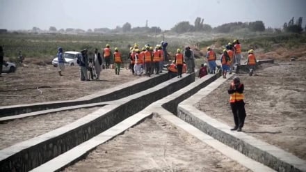 مزارشریف؛ آغاز کار ساخت کانال «دشت‌شور» با هزینه ۳۵ میلیون افغانی