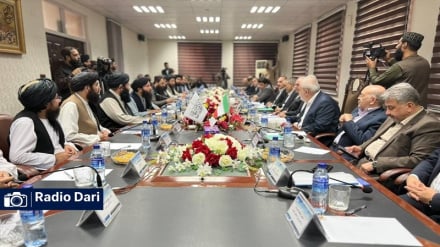 دیدار هیات وزارت نیروی جمهوری اسلامی ایران با وزیر و مسئولان وزارت انرژی و آب حکومت طالبان 