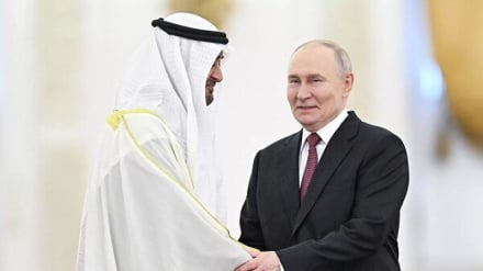 Putin dan Presiden UEA Bahas Perkembangan Kawasan Teluk Persia